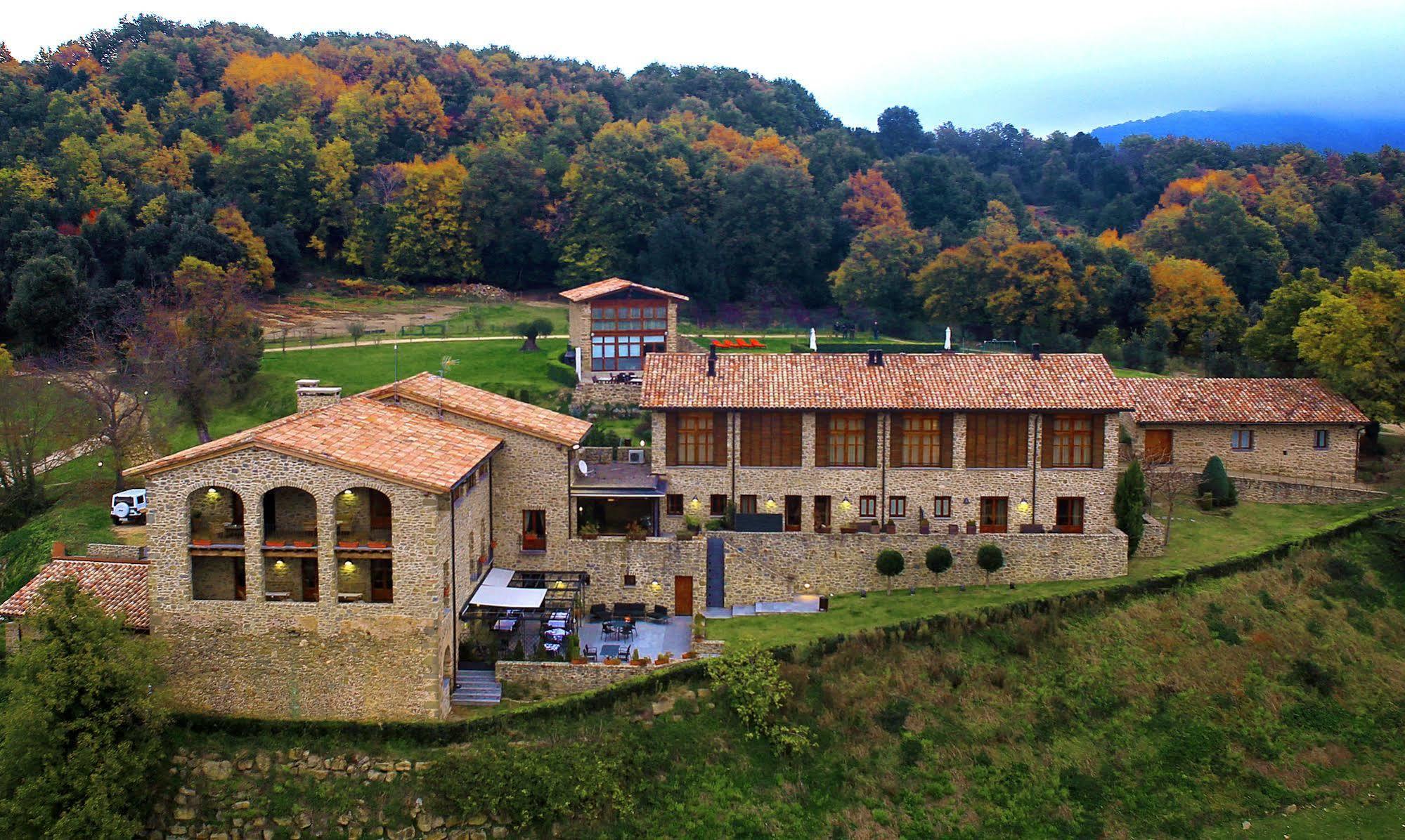埃尔文托斯酒店及餐厅 Sant Felíu de Pallarols 外观 照片