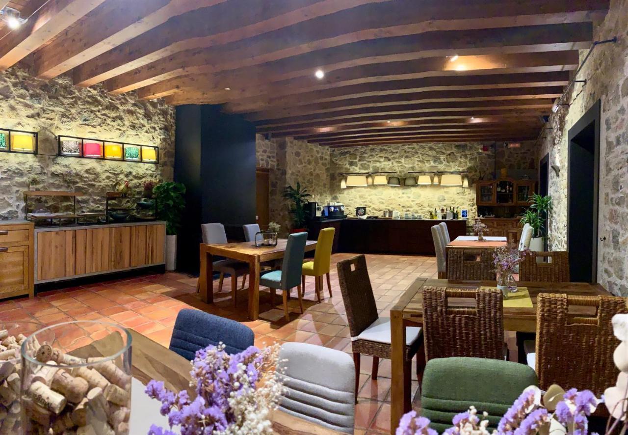 埃尔文托斯酒店及餐厅 Sant Felíu de Pallarols 外观 照片